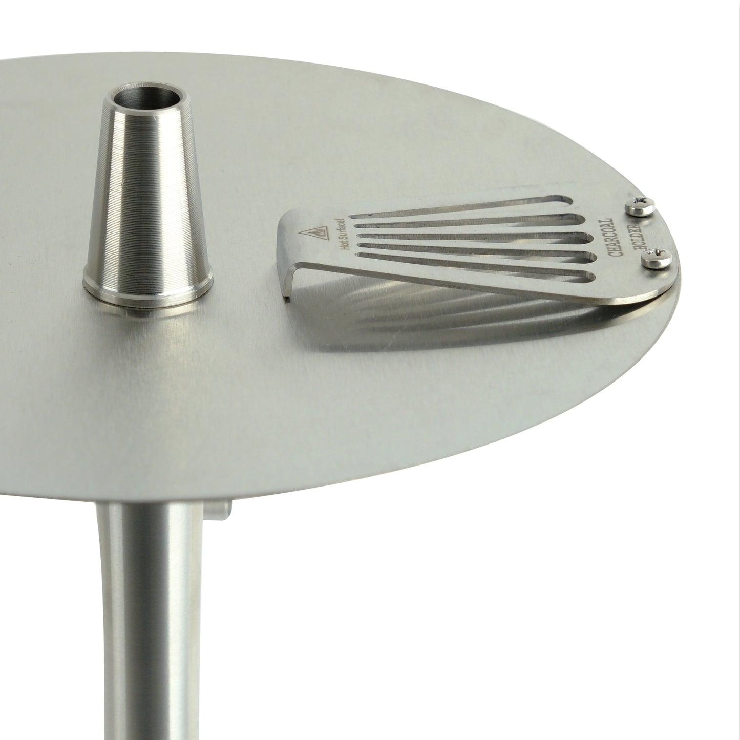 Oduman Infinity Hookah Silver Body Silver Glass