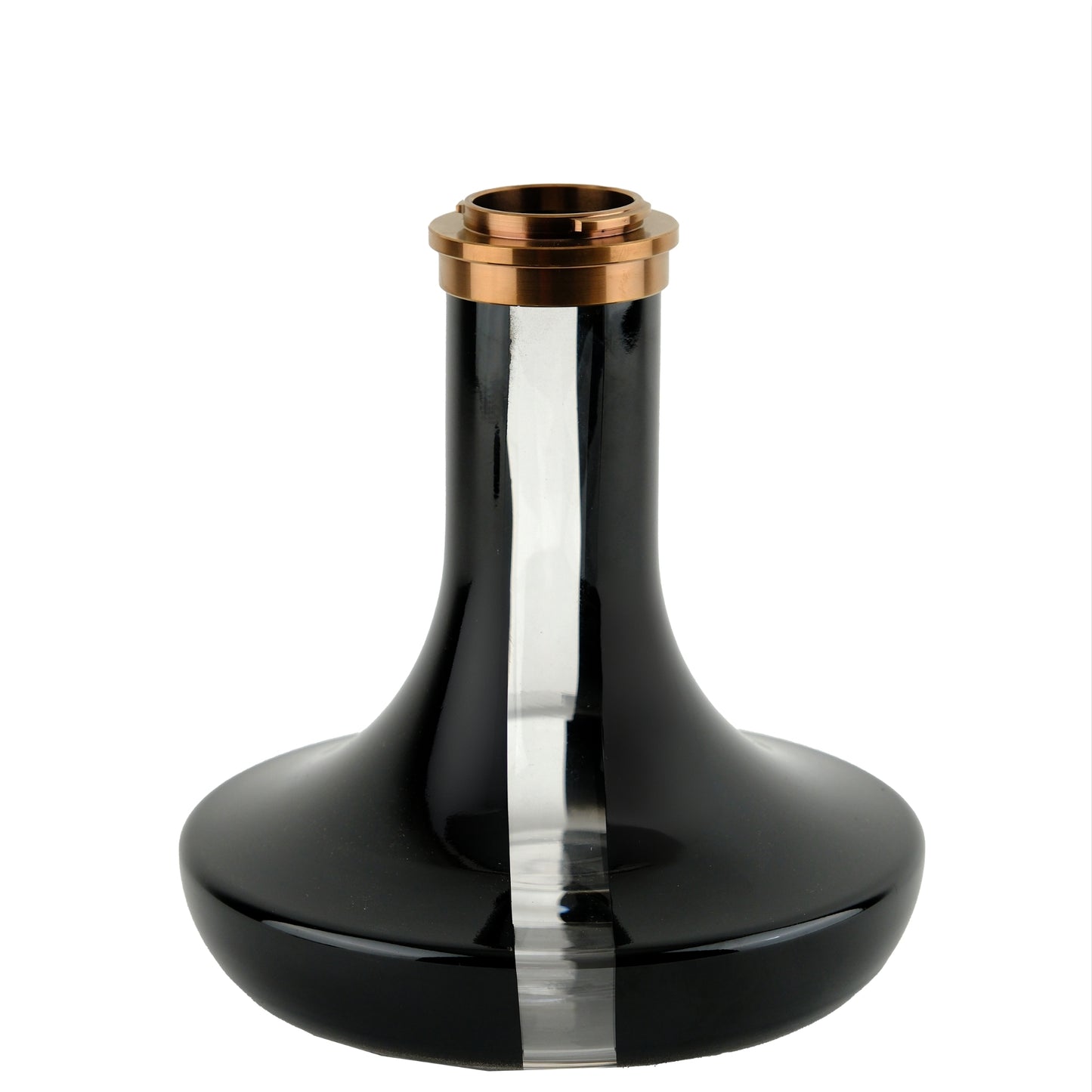Oduman Infinity Hookah Bronze Body Black Glass