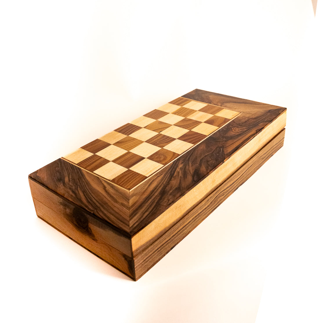 Handcrafted Walnut Wood Backgammon Board