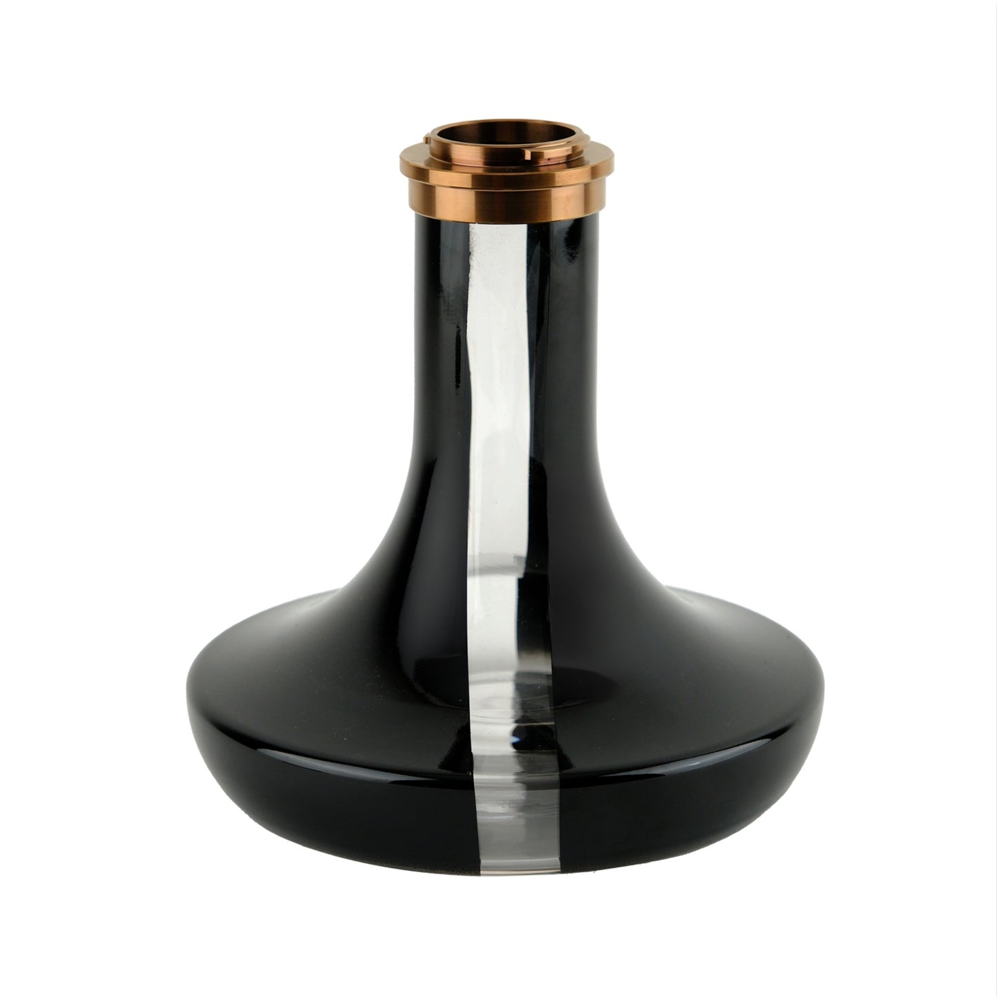 Oduman Infinity Hookah Bronze Body Black Glass