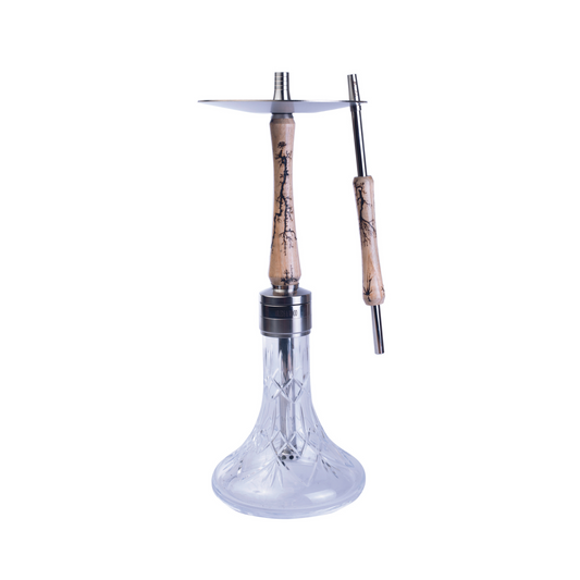 Mr.Eds E32 Wood Hookah - Steel