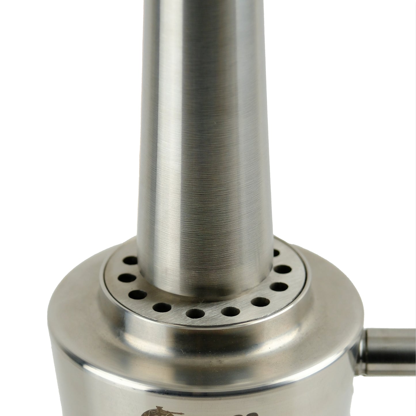 Oduman Cosmo Hookah Silver Body Silver Glass