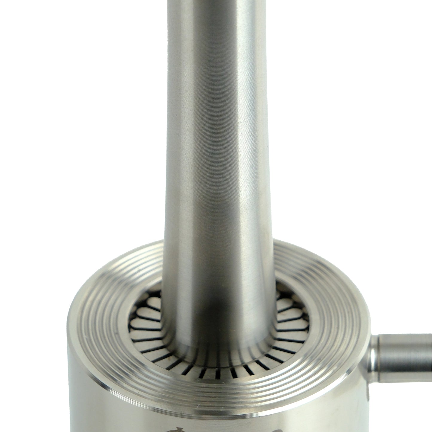 Oduman Infinity Hookah Silver Body Silver Glass