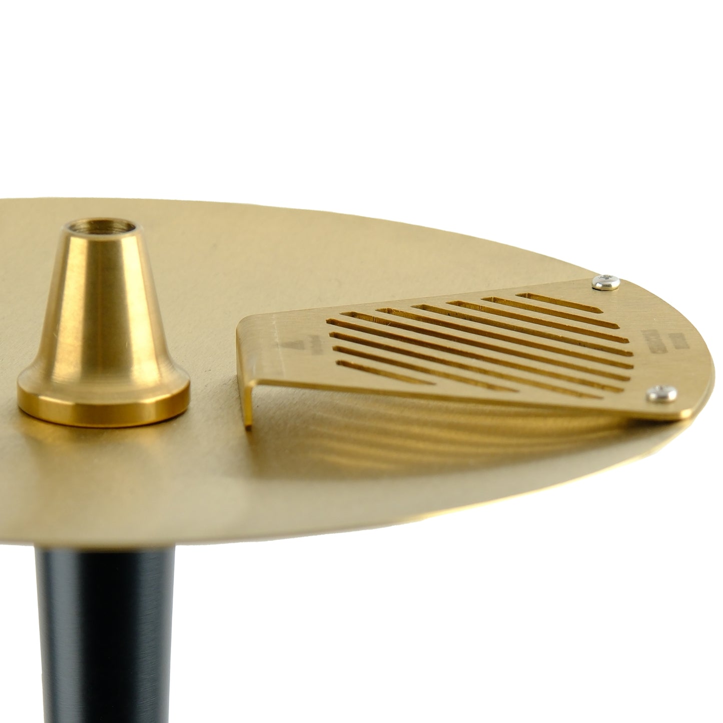 Oduman Cosmo Hookah Gold Body Black Glass