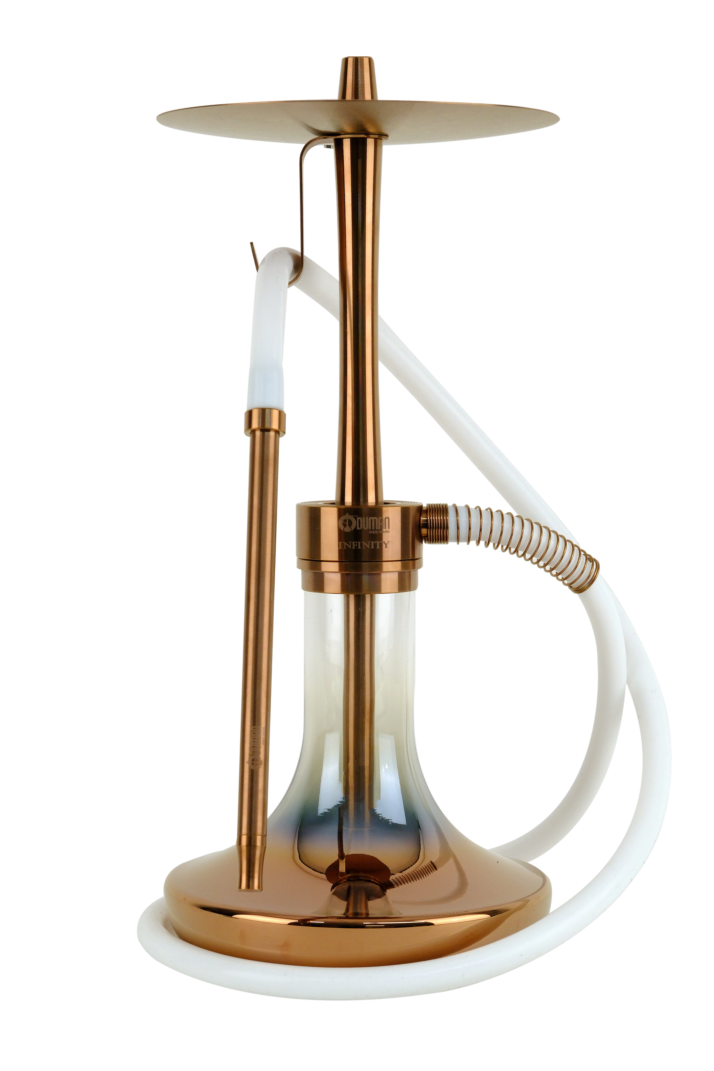 Oduman Infinity Hookah Bronze Body Bronze Glass