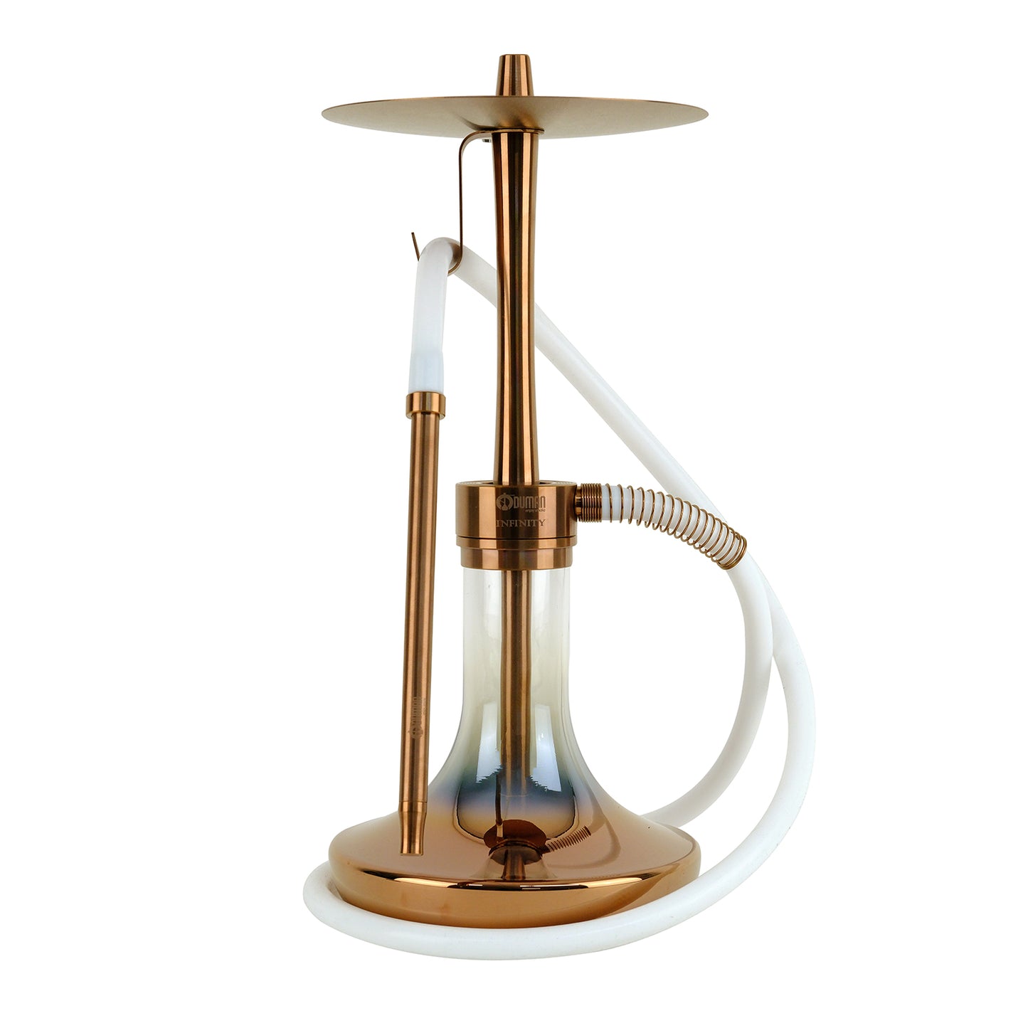 Oduman Infinity Hookah Bronze Body Bronze Glass