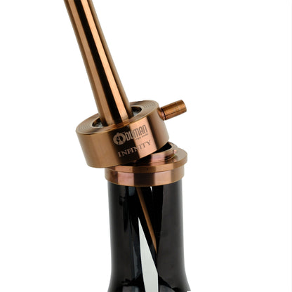 Oduman Infinity Hookah Bronze Body Black Glass