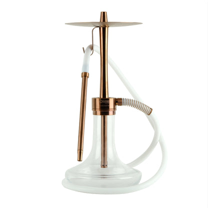 Oduman Infinity Hookah Bronze Body Clear Glass