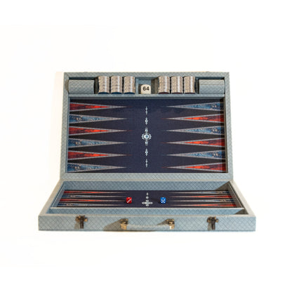 Backgammon Olympia Pro - Netted Gray