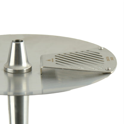 Oduman Cosmo Hookah Silver Body Silver Glass