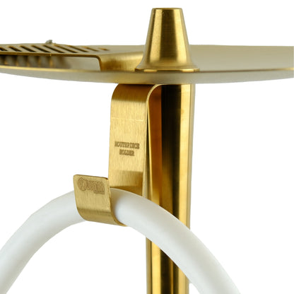 Oduman Cosmo Hookah Gold Body Gold Glass