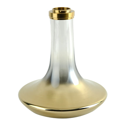 Oduman Cosmo Hookah Gold Body Gold Glass