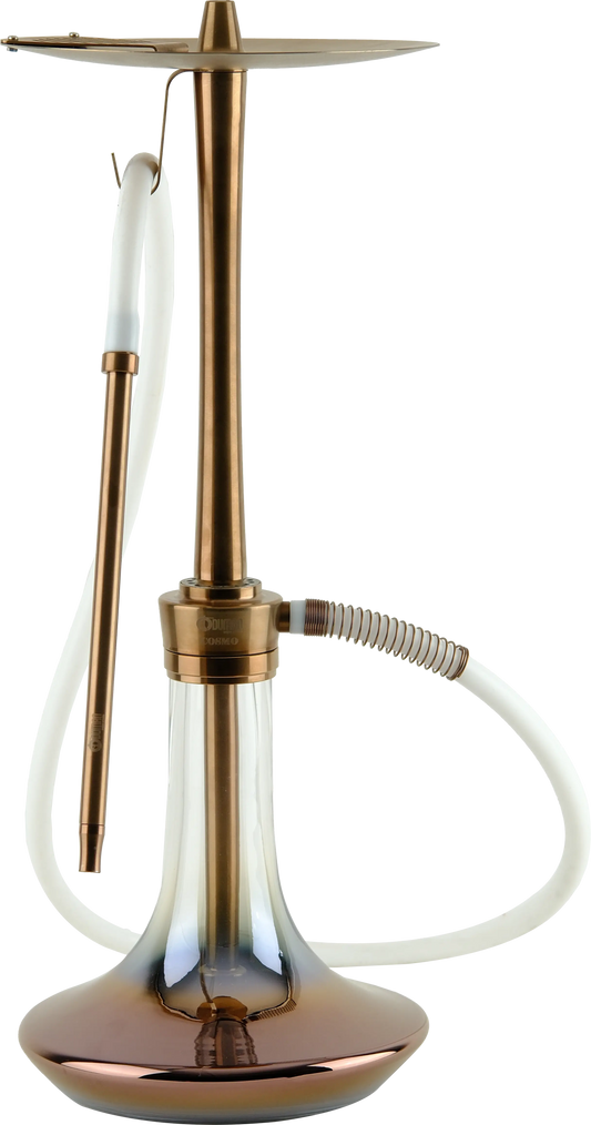 Oduman Cosmo Hookah Bronze Body Bronze Glass