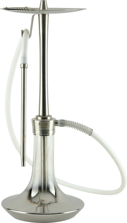 Oduman Cosmo Hookah Silver Body Silver Glass